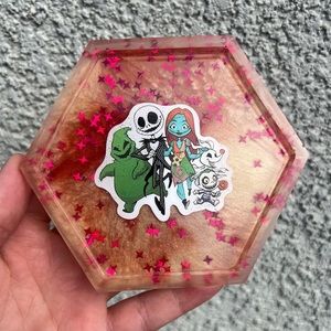 Nightmare Before Christmas Resin Ring Dish / Jewelry Dish
